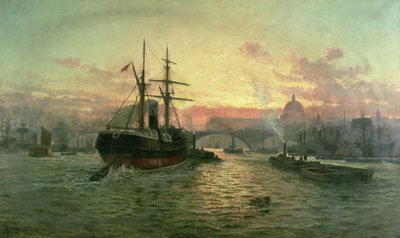 London Bridge by Charles John de Lacy